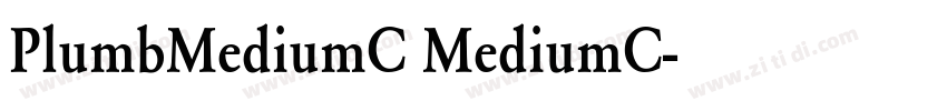 PlumbMediumC MediumC字体转换